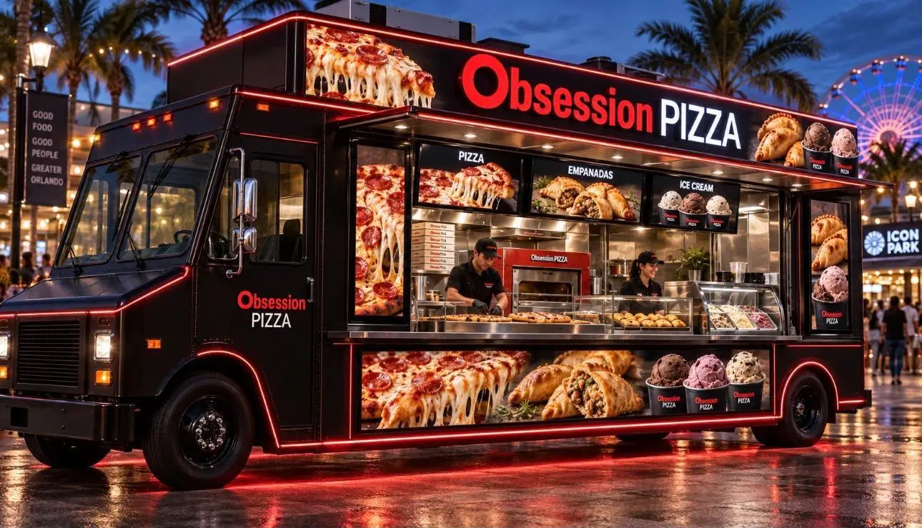 Obsession Pizza Food Truck Concept