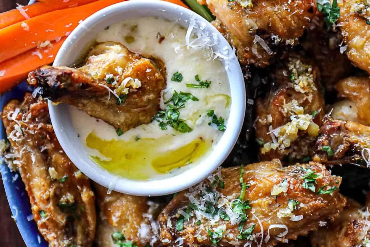 Garlic Parmesan Wings