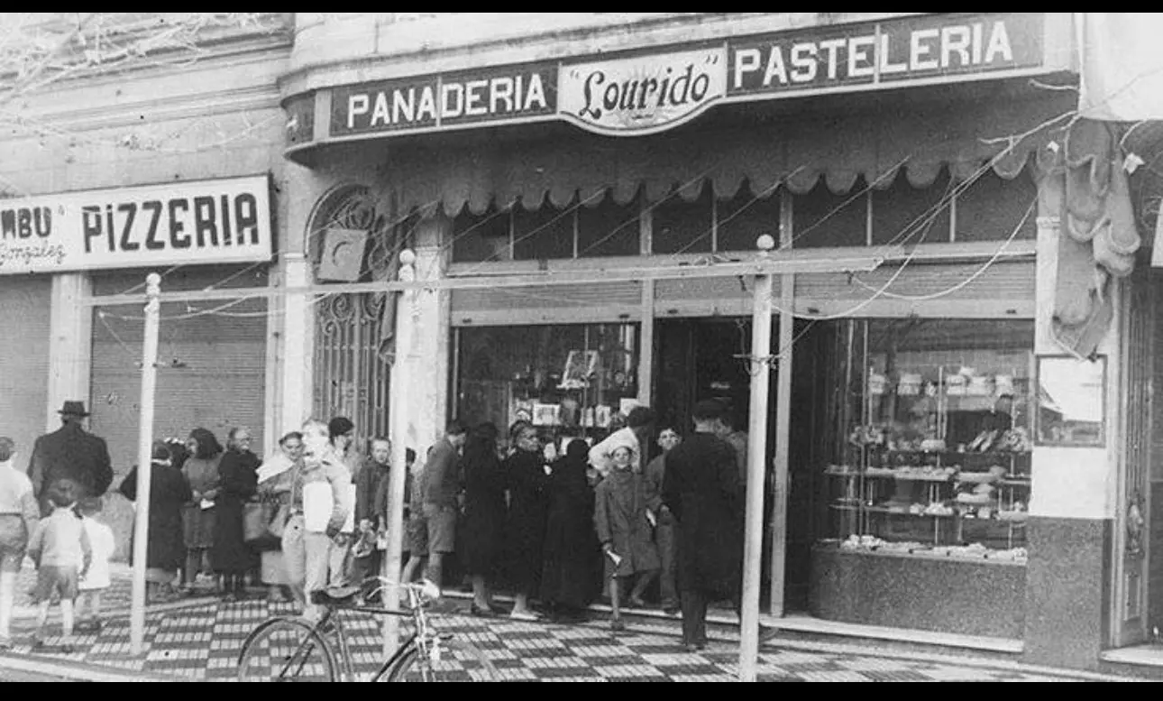 The family bakery, Argentina, 1951